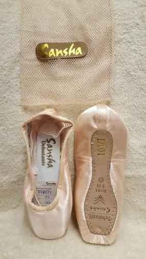 forest walk night walk Debutante -- Demi-Pointe Shoe -- Peach Pink Satin