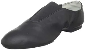 Pose Ready Toe Guard Donnie -- Split Sole Jazz Slip-On -- Black
