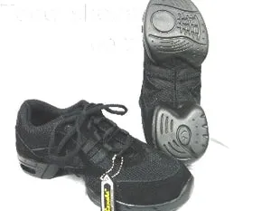 Motion -- Split Sole Dancesneaker -- Black Teen Edge