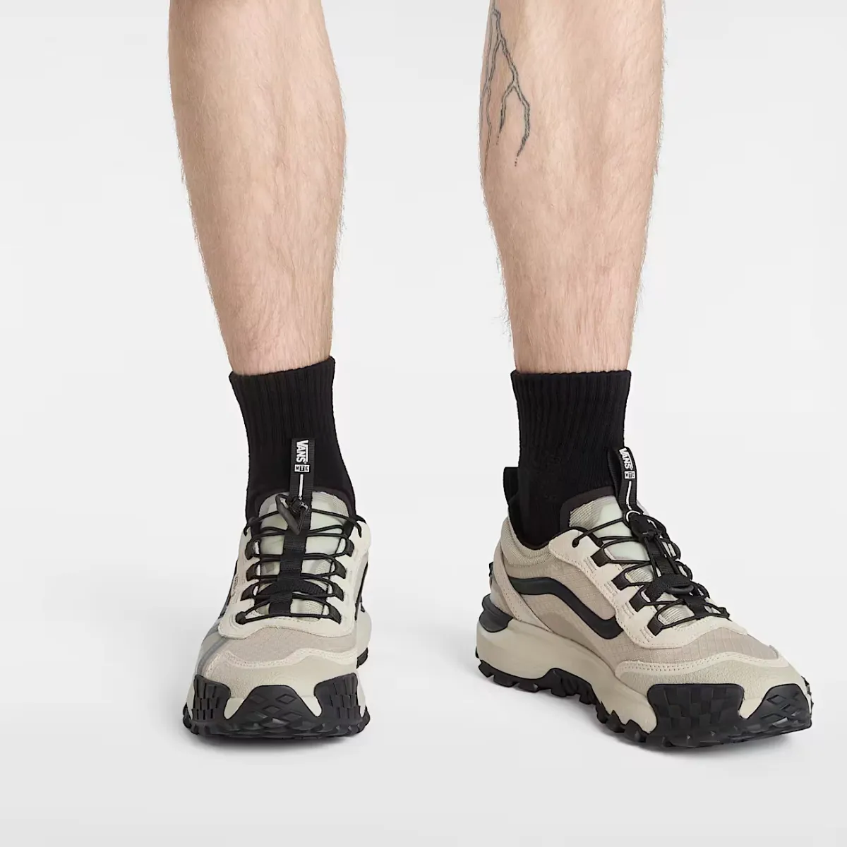 Anti Bacterial Vans Men's MTE Crosspath XC in Peyote Beige/Black