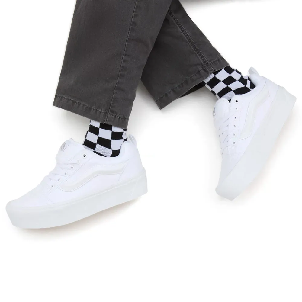 Vans Women's Knu Stack in True White Comfort