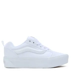 Vans Women's Knu Stack in True White Stable Core Firm Lock