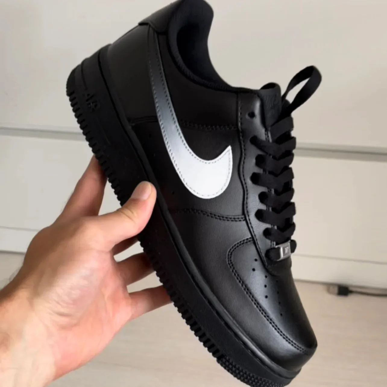 Comfortable Insole Neo Pop Nike Air Force "White Faded Swoosh"