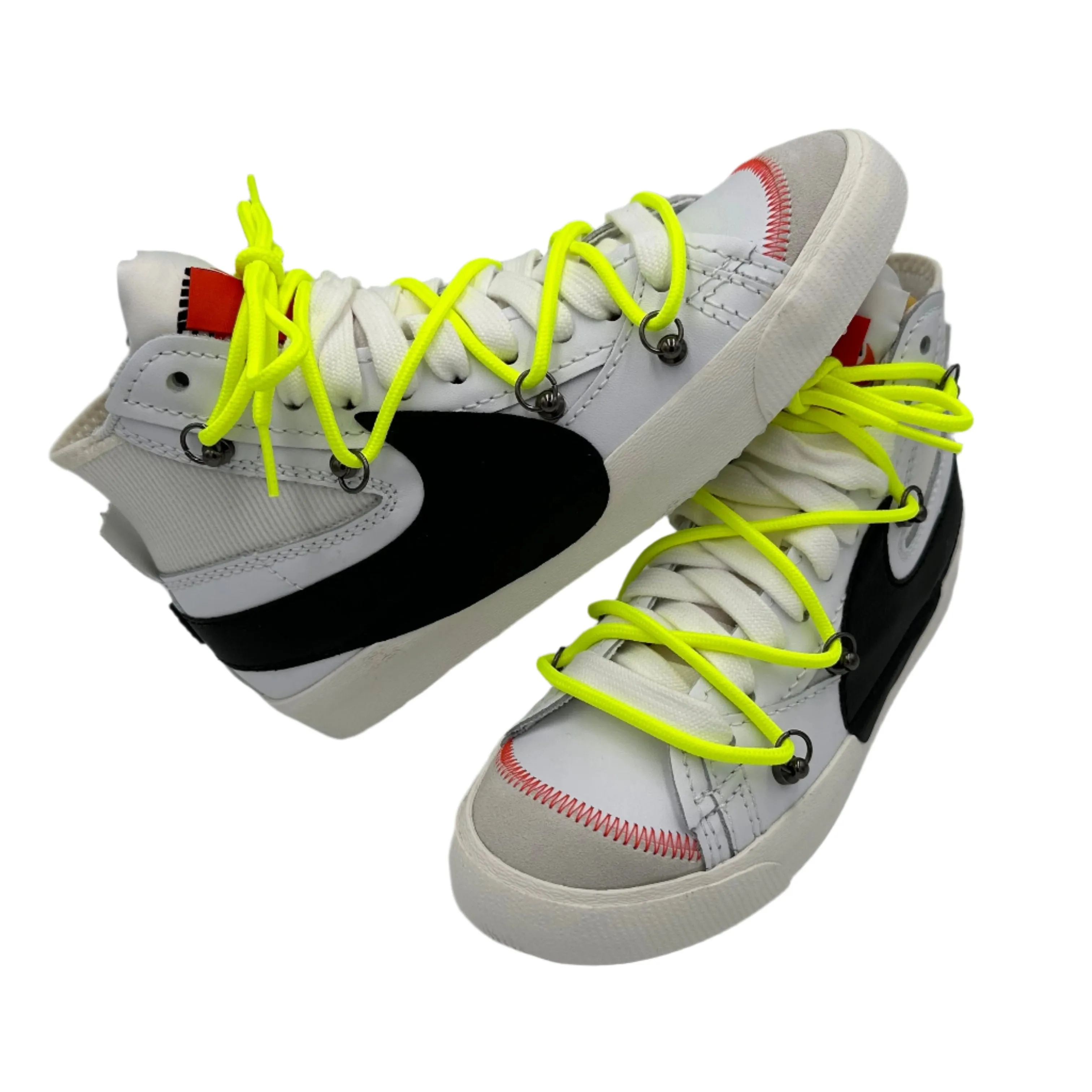 Nike Blazer Mid '77 Jumbo White ??Over Laces Fluo" Tone Play