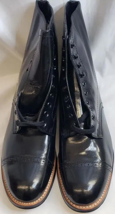 Music Fan Airport Look Madison Boot -- Men's Stacy Adams Dress Boot -- Black