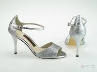 3.5" Debra -- Ultra Slim Heel Latin Sandal Office Smart