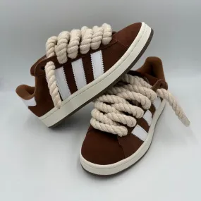 Adidas Campus 00s Brown "Rope Laces" Cream Viral Pop