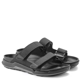 Elevated Sole Birkenstock Men's Atacama Birko-Flor in Futura Black Walk Flex Ventilated Upper