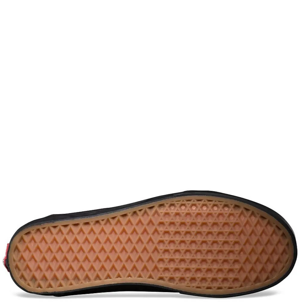 Vans Authentic in Black/Black Field Fast Star Edge