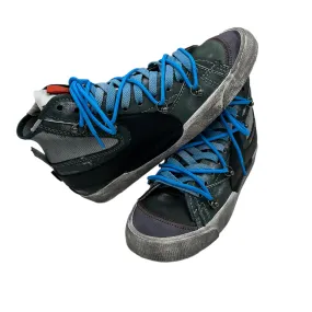 night walk Nike Blazer Mid '77 Jumbo Blue ??Over Laces Blue??