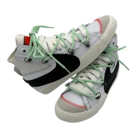 Nike Blazer Mid '77 Jumbo White ??Over Laces Water Green" Gloss Finish Park Step
