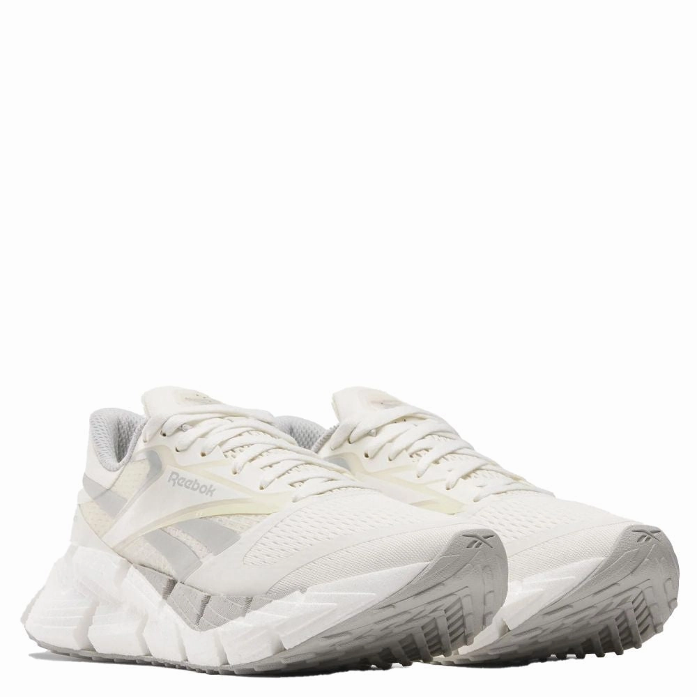 Adult Ease Reebok Women's FloatZig 1 in Chalk/Alabaster/Grey1