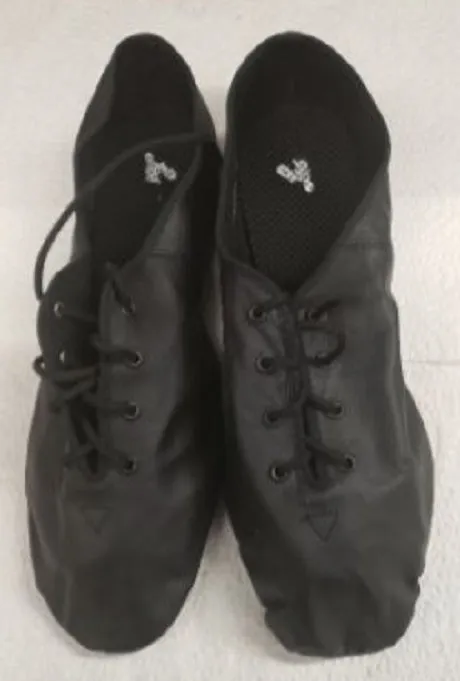 Gus -- Split Sole Jazz Oxford -- Black Step Tall