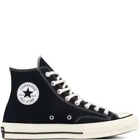 Fitted Traction Converse Chuck 70 Hi in Black/Egret/White Spring Walk