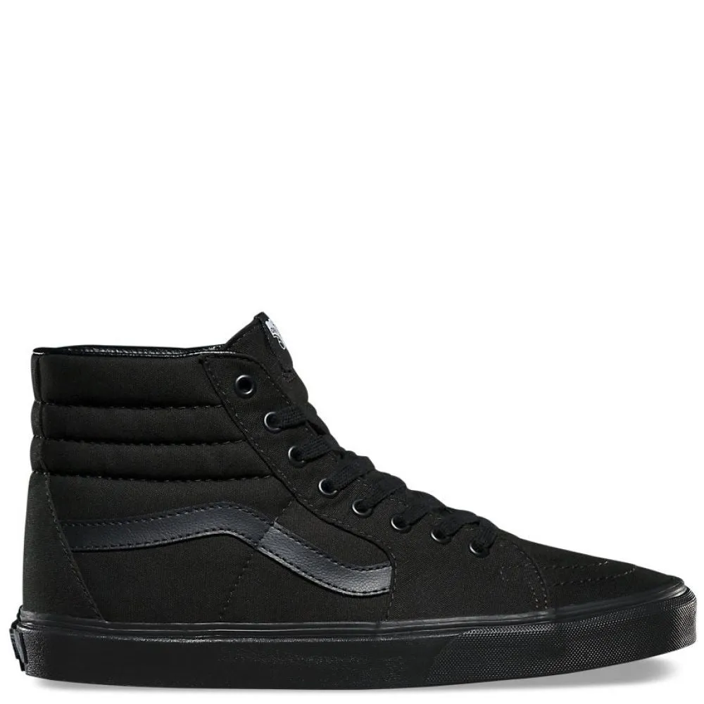 Vans SK8-Hi in Black/Black/Black Story Glow