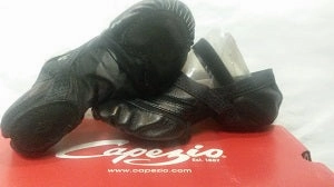 Forest Path Freeform -- Split Sole Leather Ballet/Lyrical/Modern -- Black