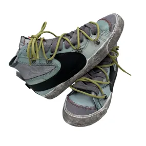 Nike Blazer Mid '77 Jumbo Grey ??Over Laces Olive?? Street Glow