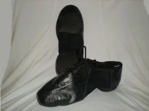 Geraldo -- Stretch Split Sole Jazz Oxford -- Black Calm Mood