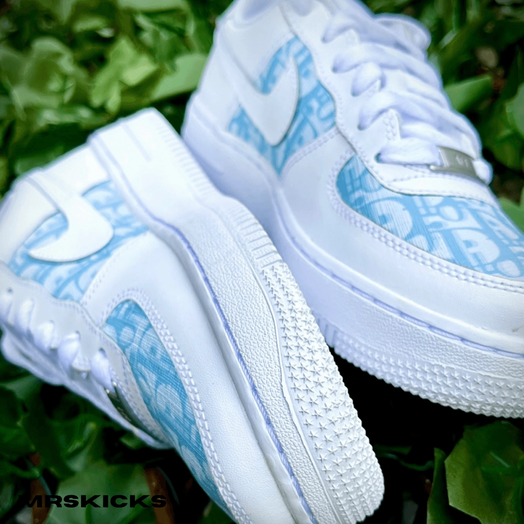 Park Step Work Base Custom Baby Blue CD Airforce 1