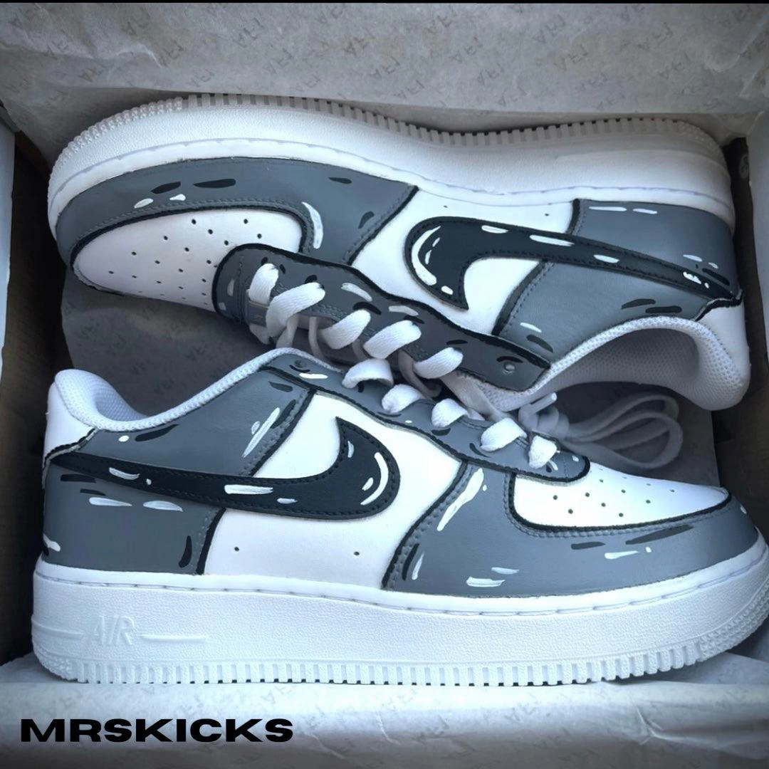 Comfort toe Custom Cartoon Airforce 1