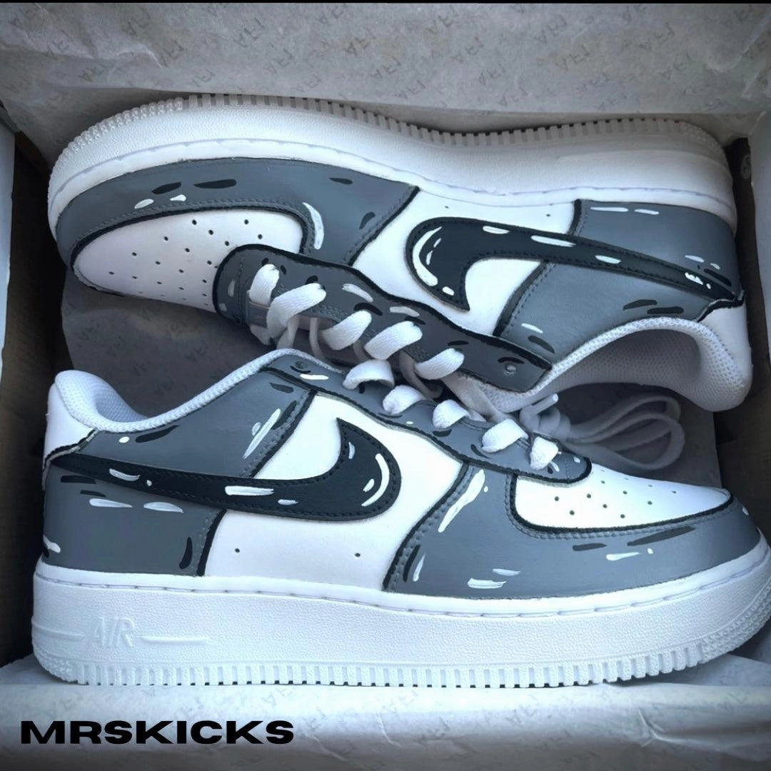 photo shoot Future Walk Custom Cartoon Airforce 1