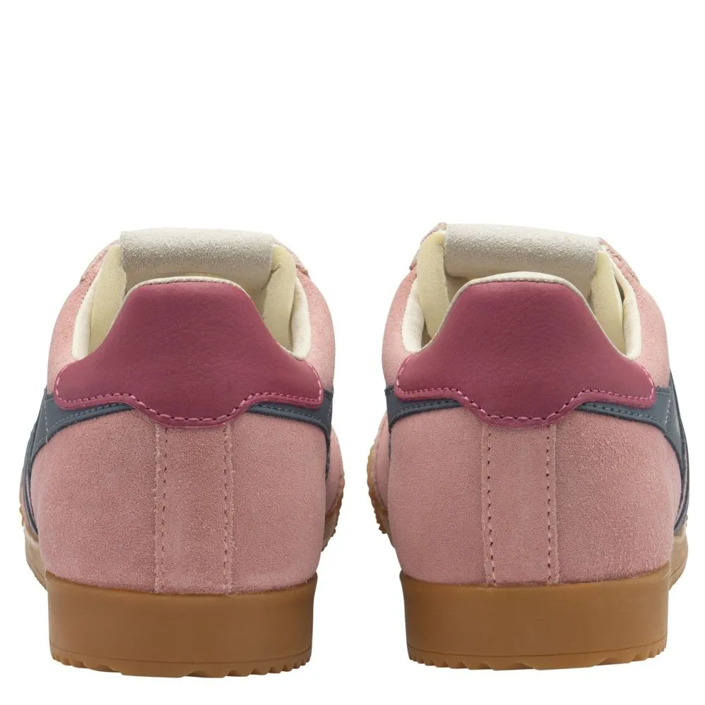 Low Arch Joint Care Gola Classics Women's Elan in Coral Pink/Moonlight/Raspberry