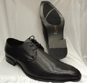 Minimalist Appeal Comfortable compression Gordon --  Men's Dress Oxford  -- Black