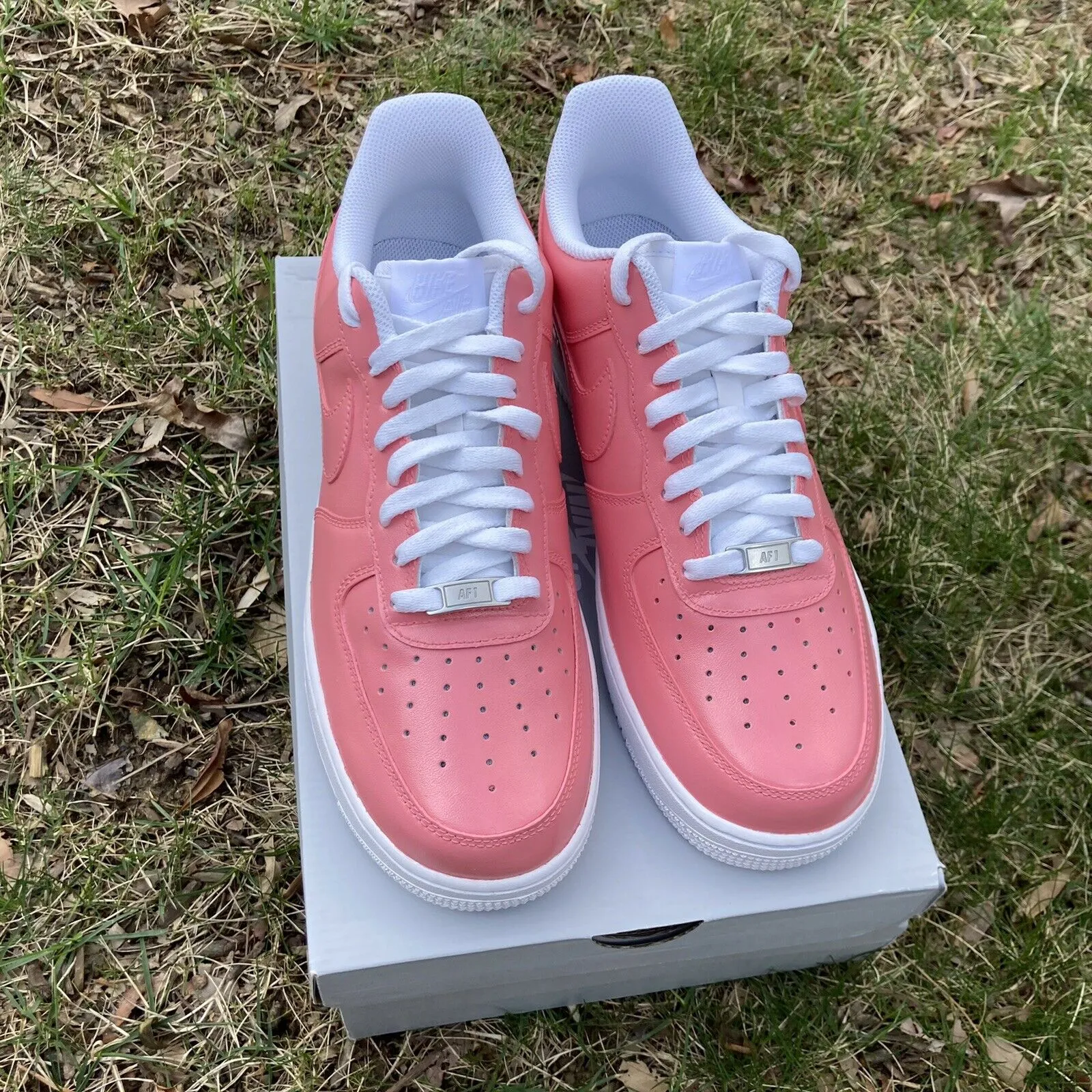 Flexible Sole Fur Trim Air Force 1 Custom Low Petal Light Pink Rose Shoes Mens Women Kids Sizes AF1 Sneakers
