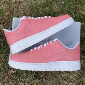 Mono Style Air Force 1 Custom Low Petal Light Pink Rose Shoes Mens Women Kids Sizes AF1 Sneakers
