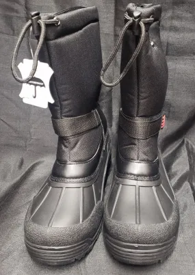 Trail Comfort Comfortable Heel Cruz -- Men's 10" Waterproof Pull-On Boot -- Black