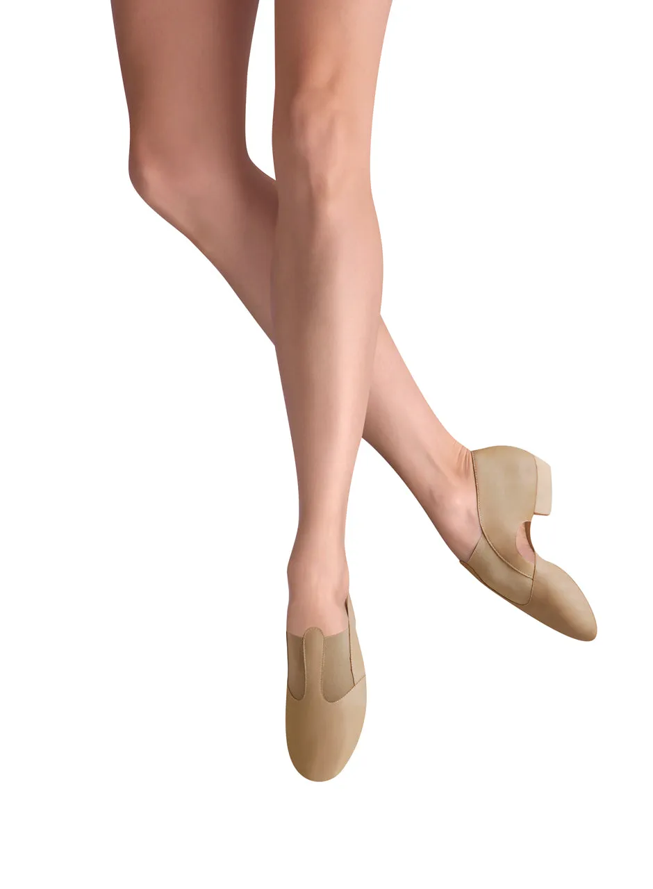 Marcea -- Women's Split Sole Jazz Sandal -- Tan Dust Guard Vital Step