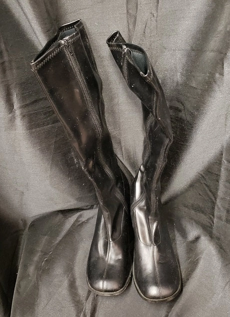 3" Gogo -- Women's Dress Boot -- Black Stable Walk