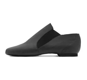 Lee Jr. -- Split Sole Jazz Slip-On -- Black Joy Step Comfort Stand