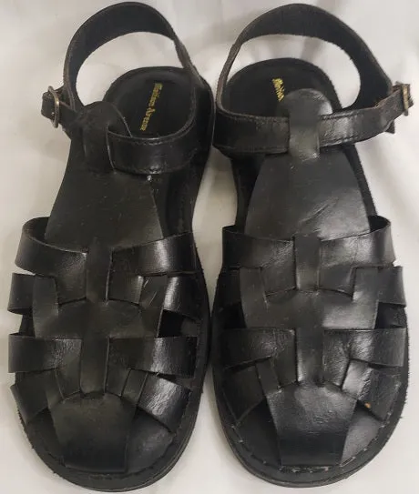 Airy Design Sun Glow Radik -- Boy's T-Strap Sandal -- Black