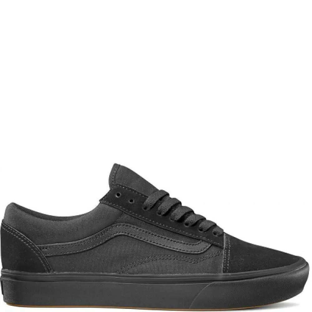 Mix Hue Stretchable Vans ComfyCush Old Skool in Black/Black