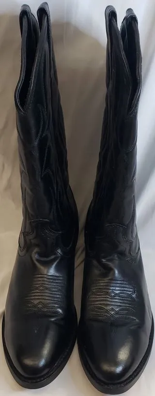 Reliable Protection Anti   Blister Luke -- Men's 15" Western Boot -- Black