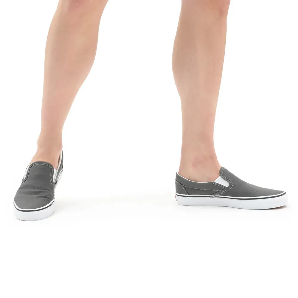 Vans Slip-On in Charcoal Reinforced Seams Lightweight Design