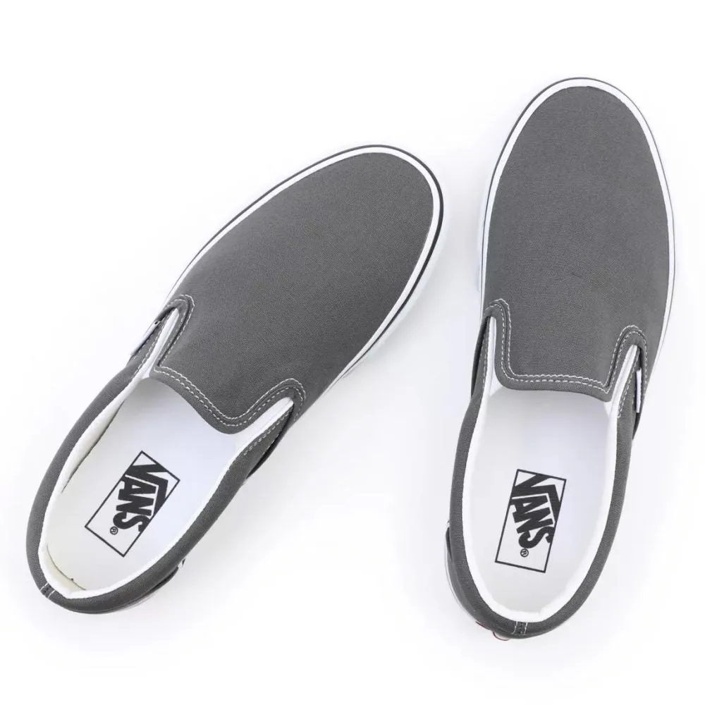 Vans Slip-On in Charcoal Star Walk Easy To Clean
