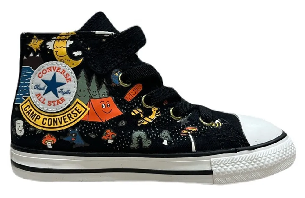 CONVERSE KIDS 767531F CTAS 1V HI BLACK Quick Dash City Run