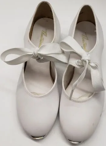 Yazmine II Jr. -- Children's Economy Tap Oxford -- White Fast Run