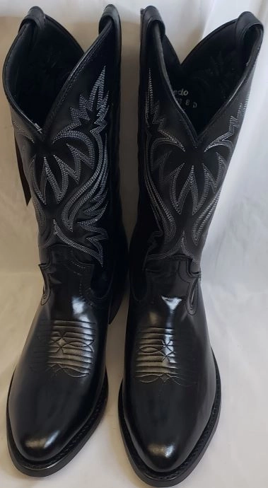 Izzy -- Men's 13" Western Boot Suede Water Wall