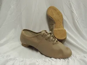 Gloss Mood Posture aid Jarvis Jr. -- Children's Full Sole Jazz Oxford, Suede Sole -- Tan