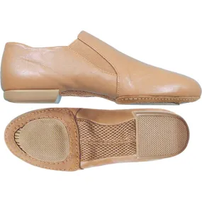 Foot Ease Path Free Javier -- Split Sole Jazz Slip-On -- Caramel