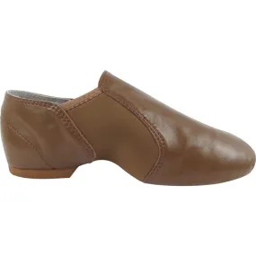 Easy Flow Javier -- Split Sole Jazz Slip-On -- Mocha