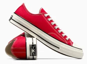 Brave Walk Leather Converse Chuck Taylor All Star 70 Ox Enamel Red 164949C