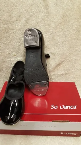 Kylie-- Children's Economy Tap Oxford -- Black Patent Event Mode Year Trust