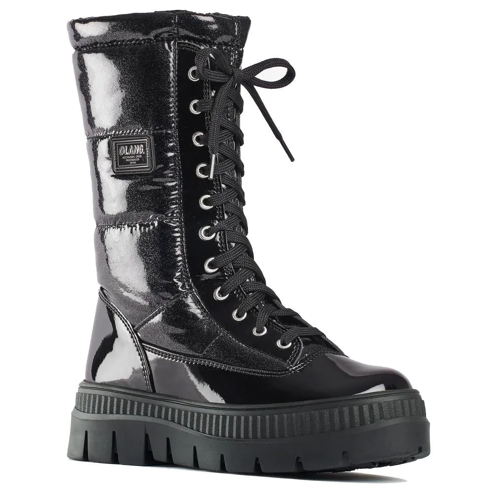 Lace-up Olang Women's Magnet in Ice Black Fashionable Breathable Lining