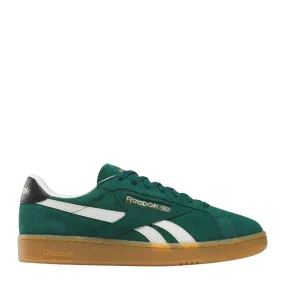 Soft Lining Deep Shade Reebok Men's Club C Grounds UK in Collegiate Green/Black/Gum