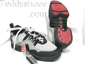 Leonard -- Split Sole Dancesneaker -- Grey Green Core Moisture wicking