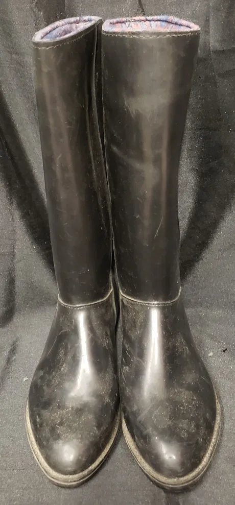 Maisie -- Women's Waterproof Boot -- Black Style Shade Shine Hold